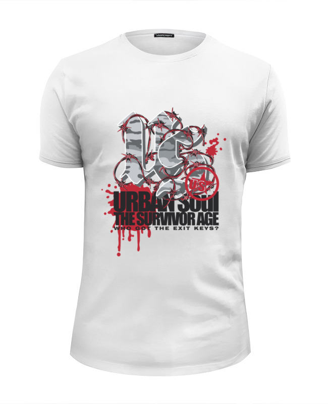 Printio Футболка Wearcraft Premium Slim Fit Urban soul