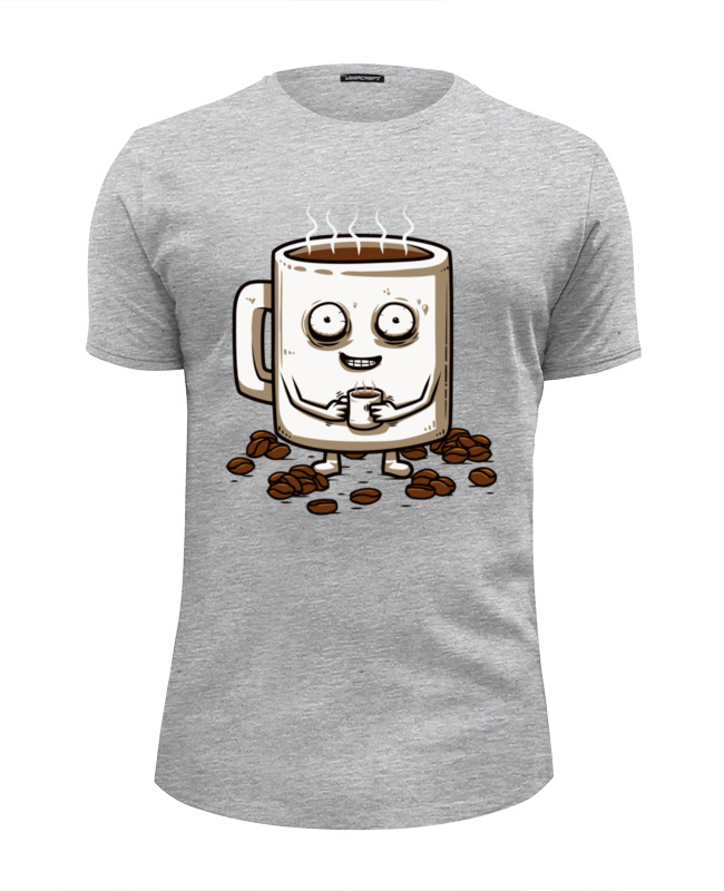 Printio Футболка Wearcraft Premium Slim Fit Кофе (coffee) printio футболка wearcraft premium slim fit кофе coffee