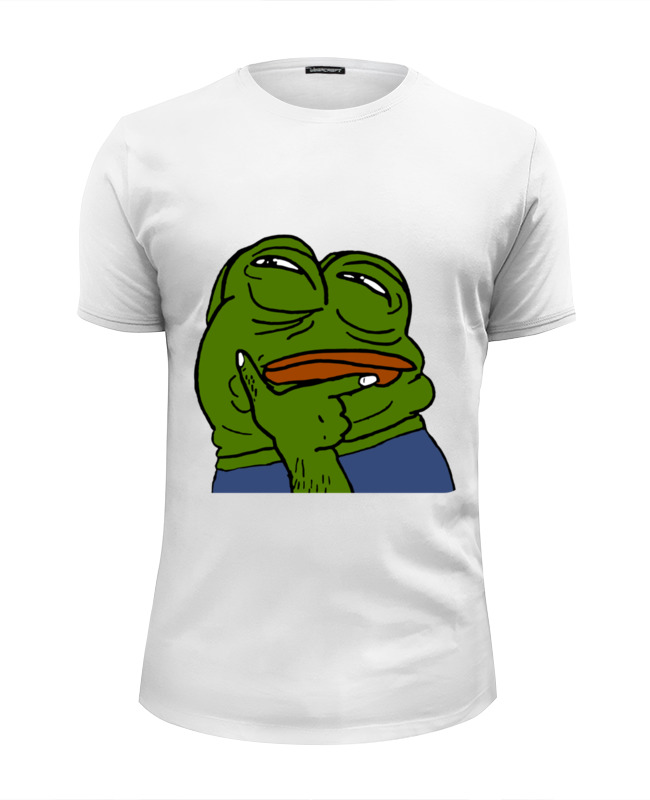 Printio Футболка Wearcraft Premium Slim Fit Pepe the frog printio футболка wearcraft premium slim fit pepe the frog