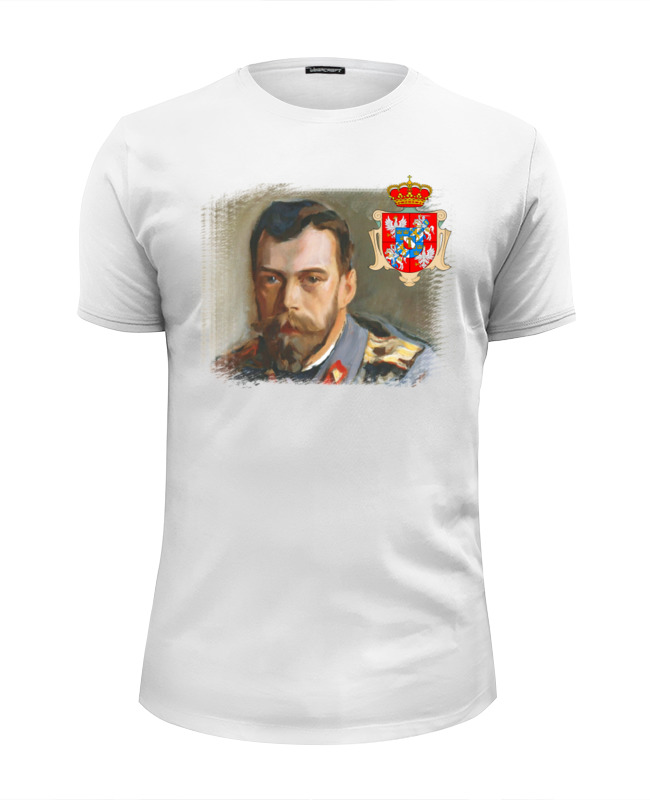Printio Футболка Wearcraft Premium Slim Fit Последний император россии