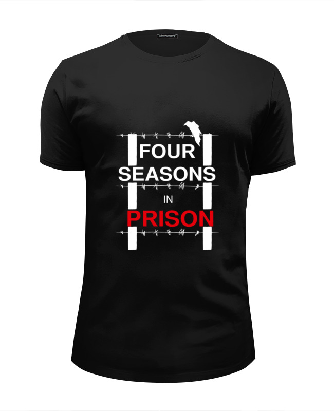 Printio Футболка Wearcraft Premium Slim Fit 4 сезона в тюрьме printio футболка wearcraft premium slim fit 4 сезона в тюрьме