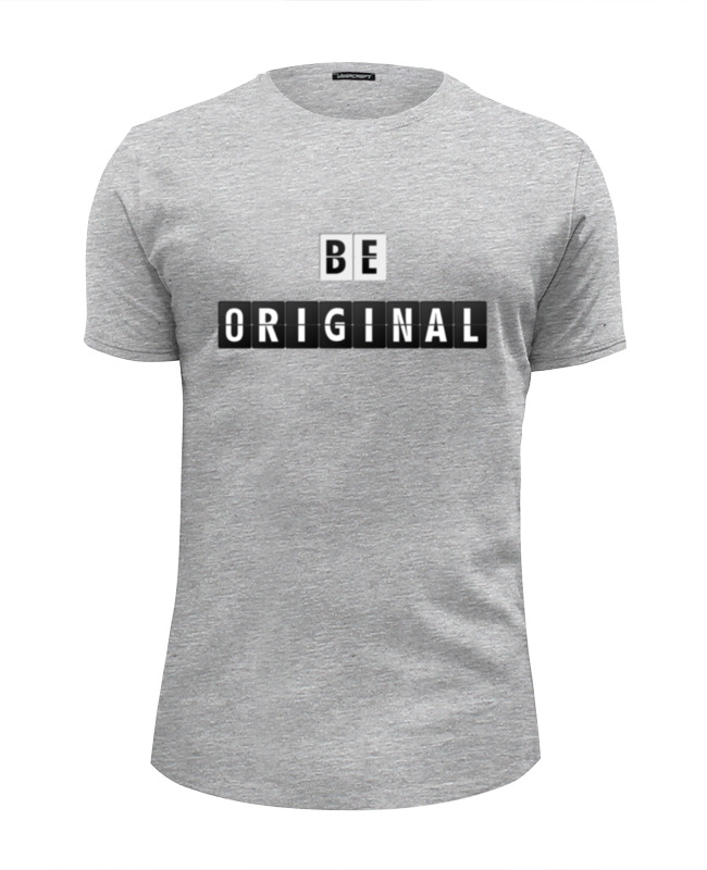 Printio Футболка Wearcraft Premium Slim Fit Be original printio футболка wearcraft premium slim fit original rebel