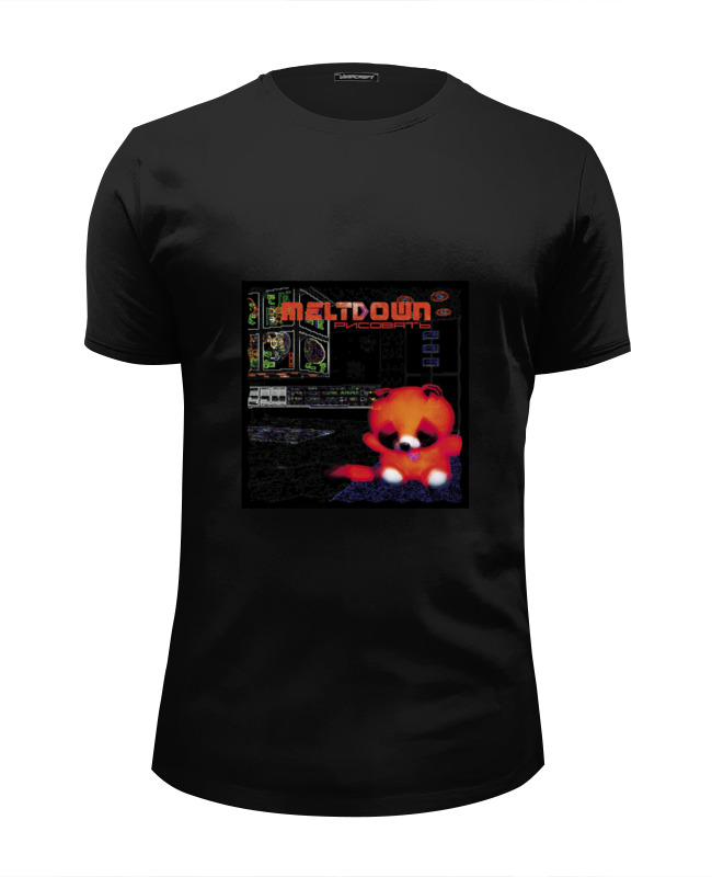 Printio Футболка Wearcraft Premium Slim Fit Meltdown рисовать