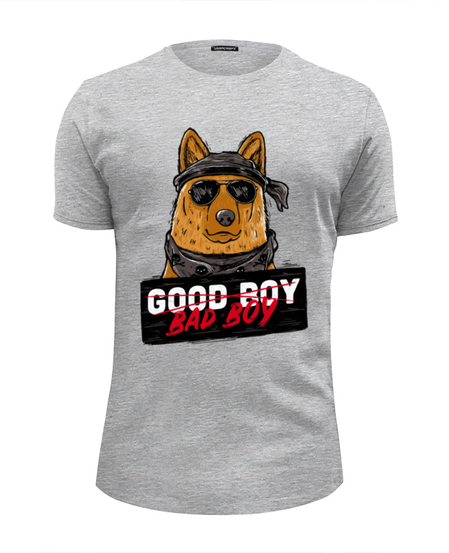 Printio Футболка Wearcraft Premium Slim Fit Плохой пес printio футболка wearcraft premium bad dog плохой пес