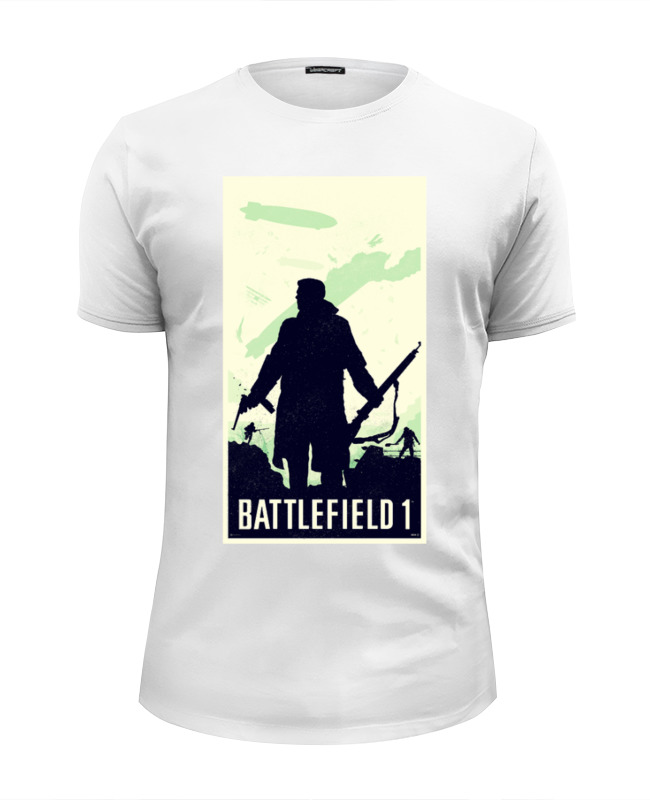 Printio Футболка Wearcraft Premium Slim Fit Battlefield 1