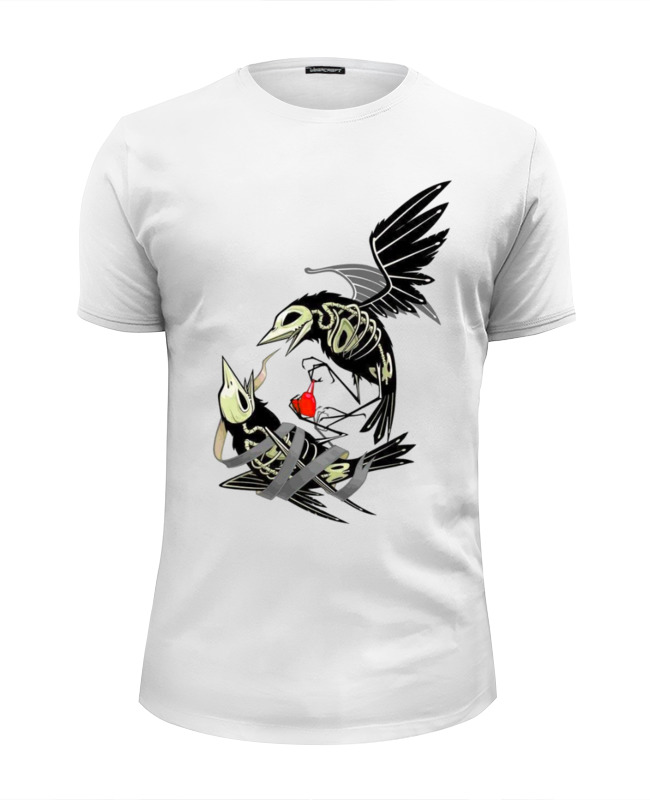Printio Футболка Wearcraft Premium Slim Fit Битва воронов
