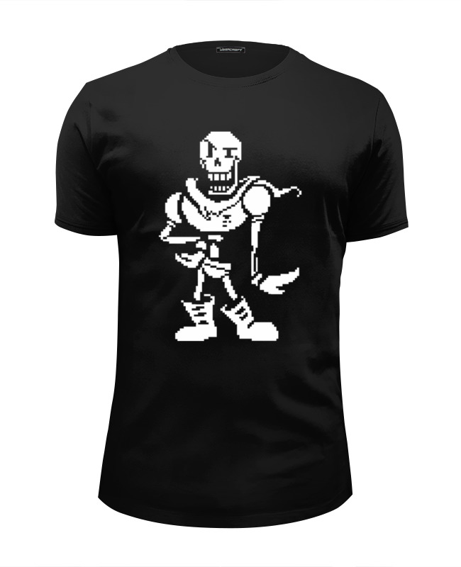 Printio Футболка Wearcraft Premium Slim Fit Papyrus wowie printio футболка wearcraft premium slim fit санс череп undertale