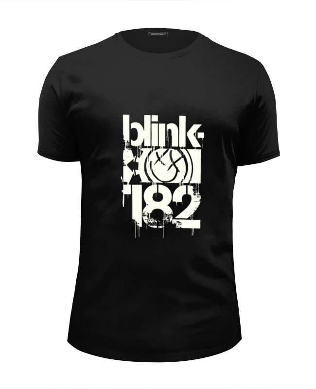 Printio Футболка Wearcraft Premium Slim Fit Blink-182 smile футболки print bar blink 182