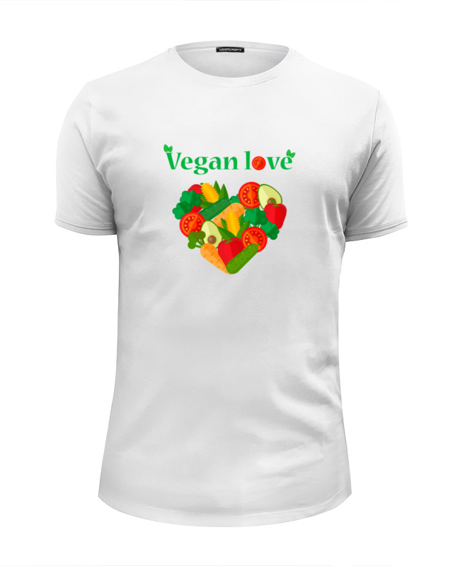 Printio Футболка Wearcraft Premium Slim Fit Vegan love printio футболка wearcraft premium slim fit vegan love