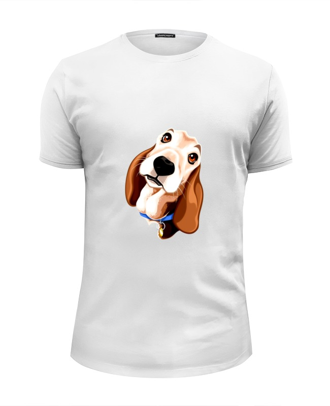 Printio Футболка Wearcraft Premium Slim Fit Смешная собачка printio футболка wearcraft premium slim fit смешная собачка