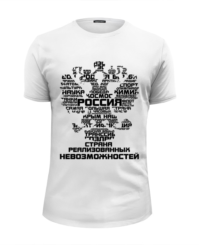 Printio Футболка Wearcraft Premium Slim Fit Россия printio футболка wearcraft premium slim fit россия страна вежливых медведей