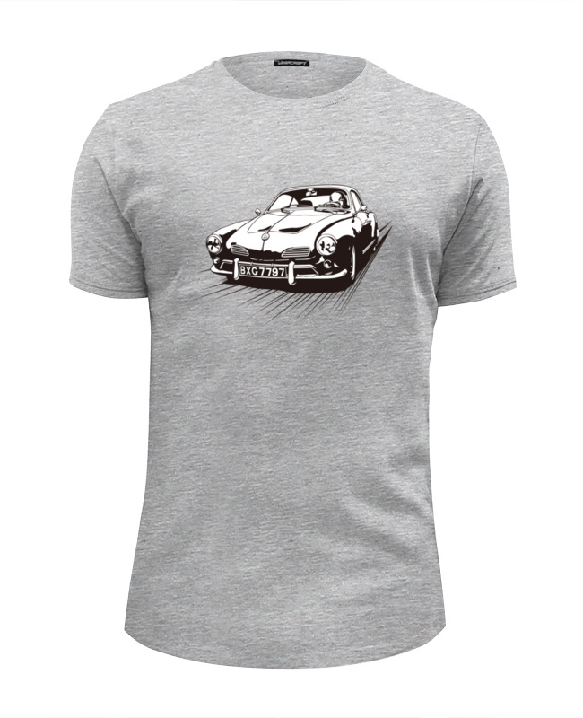 Printio Футболка Wearcraft Premium Slim Fit Karmann ghia coupe 1970