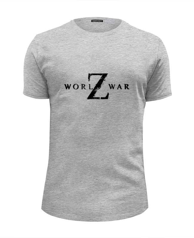 Printio Футболка Wearcraft Premium Slim Fit World war z
