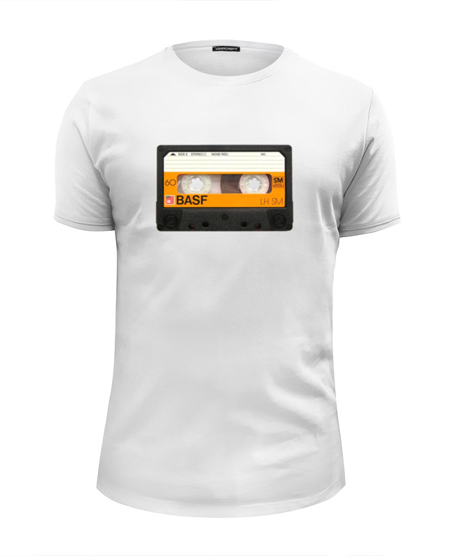 Printio Футболка Wearcraft Premium Slim Fit Кассета basf printio футболка wearcraft premium кассета basf