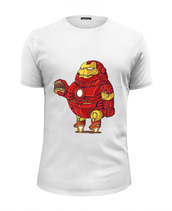 Printio Футболка Wearcraft Premium Slim Fit Fat ironman