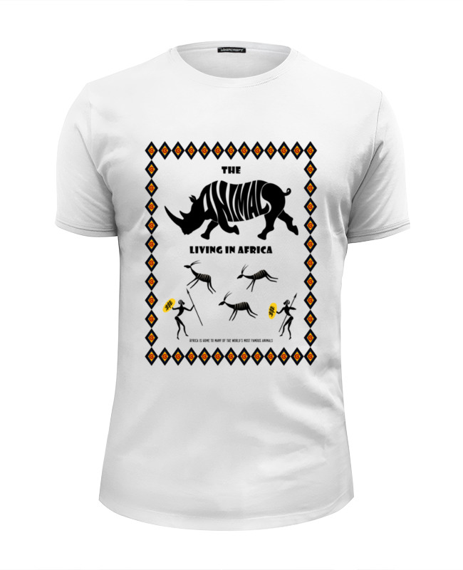 Printio Футболка Wearcraft Premium Slim Fit The animals living in africa printio футболка wearcraft premium slim fit африканский лев