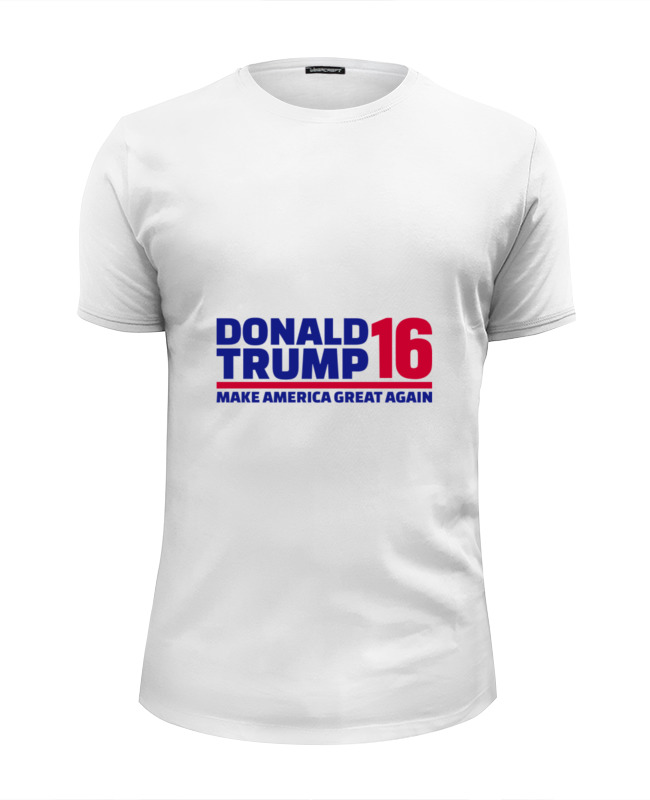 Printio Футболка Wearcraft Premium Slim Fit Trump - america great printio футболка wearcraft premium trump america great