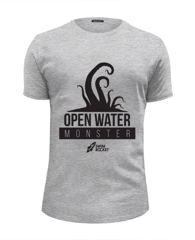 Printio Футболка Wearcraft Premium Slim Fit Open water monster printio футболка классическая open water monster