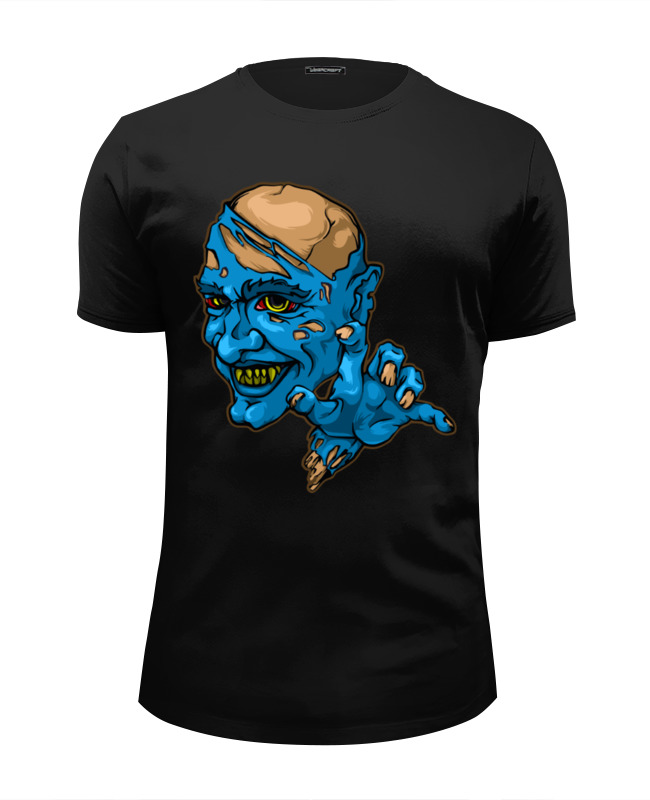 printio футболка wearcraft premium slim fit cowboy zombie Printio Футболка Wearcraft Premium Slim Fit Zombie