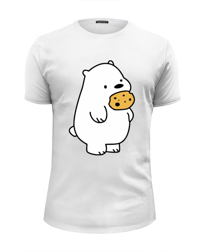 Printio Футболка Wearcraft Premium Slim Fit Ice bear