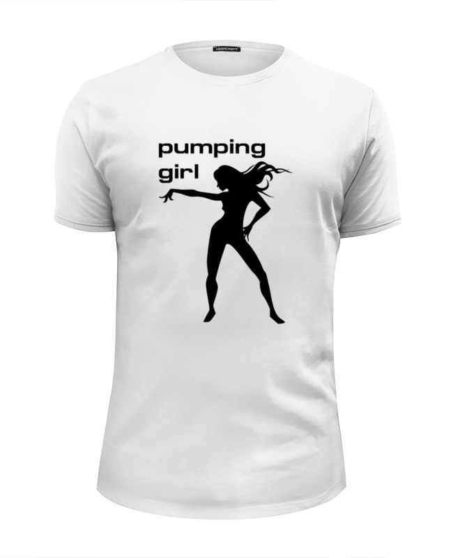 printio футболка wearcraft premium slim fit pumping iron Printio Футболка Wearcraft Premium Slim Fit Pumping girl #1