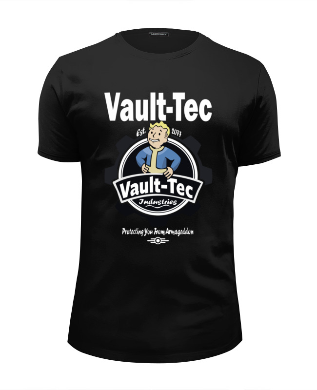 Printio Футболка Wearcraft Premium Slim Fit Fallout vault-tec printio футболка wearcraft premium slim fit fallout vault forever