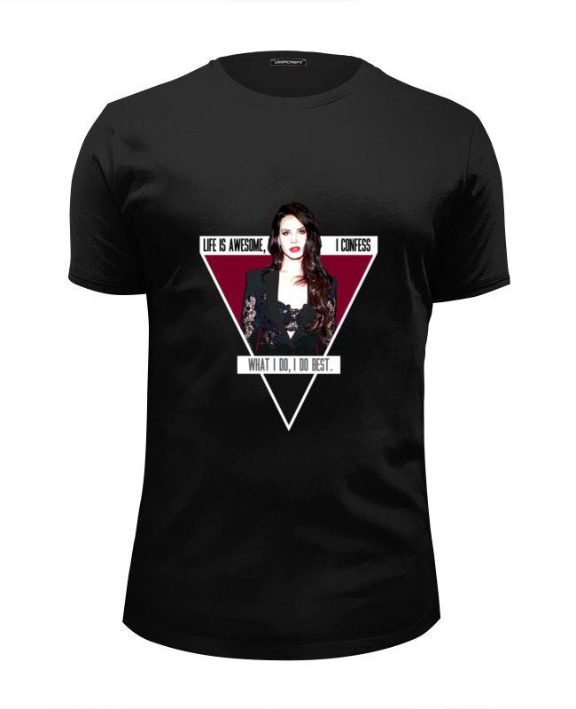 Printio Футболка Wearcraft Premium Slim Fit Lana del rey - ultraviolence era printio толстовка wearcraft premium унисекс lana del rey ultraviolence era