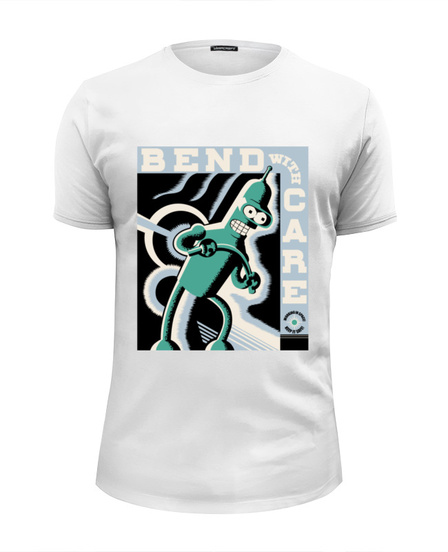 Printio Футболка Wearcraft Premium Slim Fit Bend with care