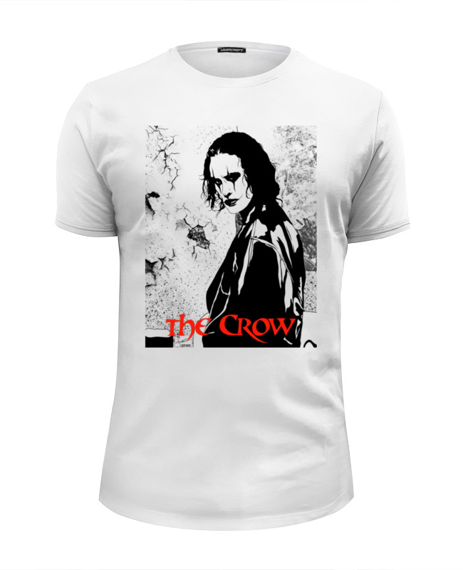 printio футболка wearcraft premium slim fit bruce lee Printio Футболка Wearcraft Premium Slim Fit The crow