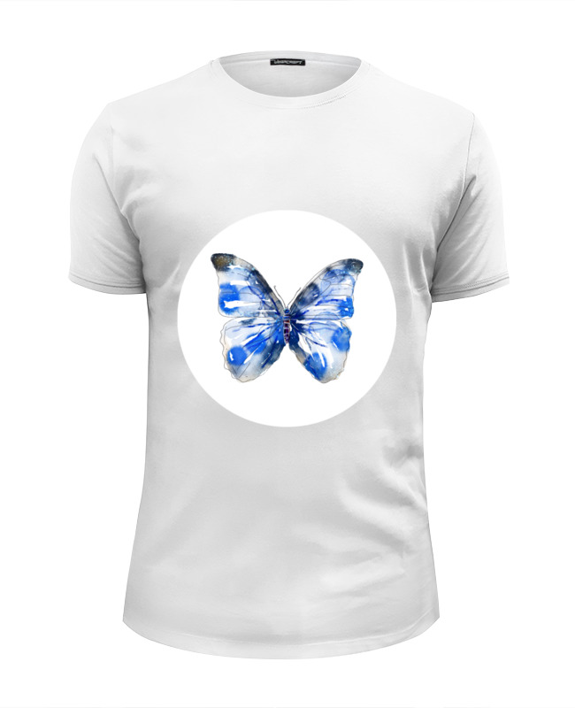 Printio Футболка Wearcraft Premium Slim Fit Бабочка