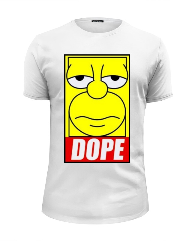 Printio Футболка Wearcraft Premium Slim Fit Homer dope printio футболка wearcraft premium slim fit homer dope