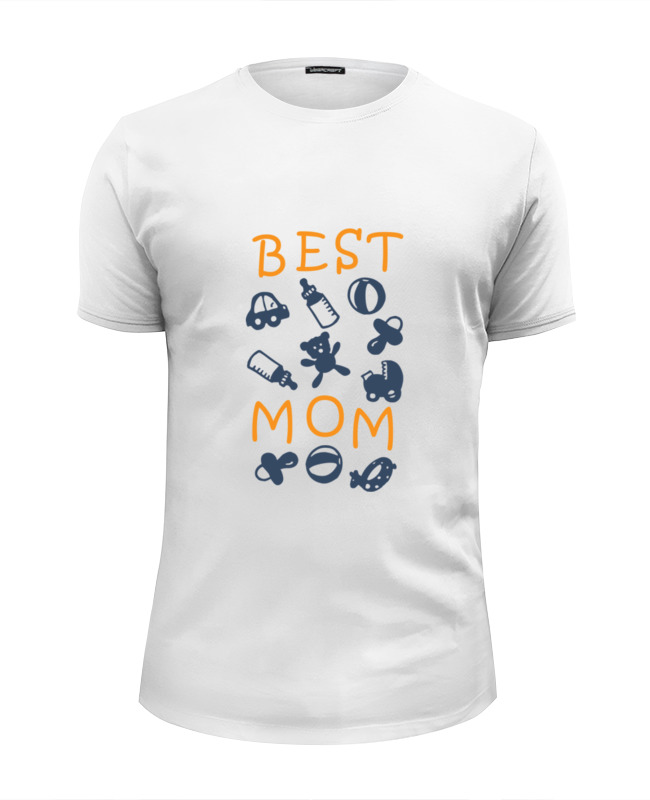 Printio Футболка Wearcraft Premium Slim Fit Best mom