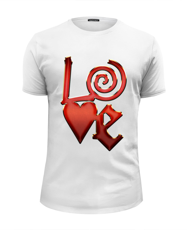 Printio Футболка Wearcraft Premium Slim Fit Love - любовь printio футболка wearcraft premium slim fit slim fit