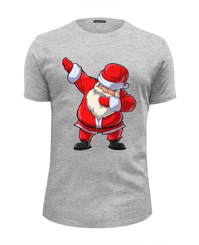 Printio Футболка Wearcraft Premium Slim Fit Santa dab