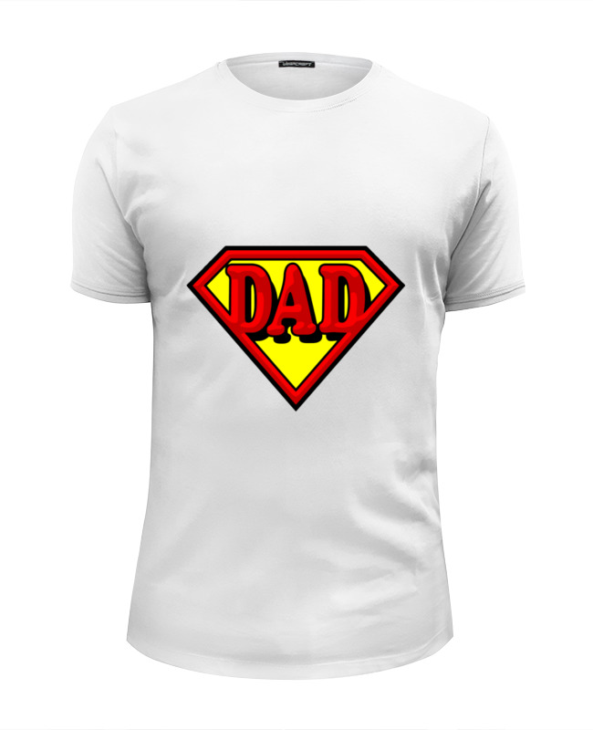 Printio Футболка Wearcraft Premium Slim Fit Супер папа