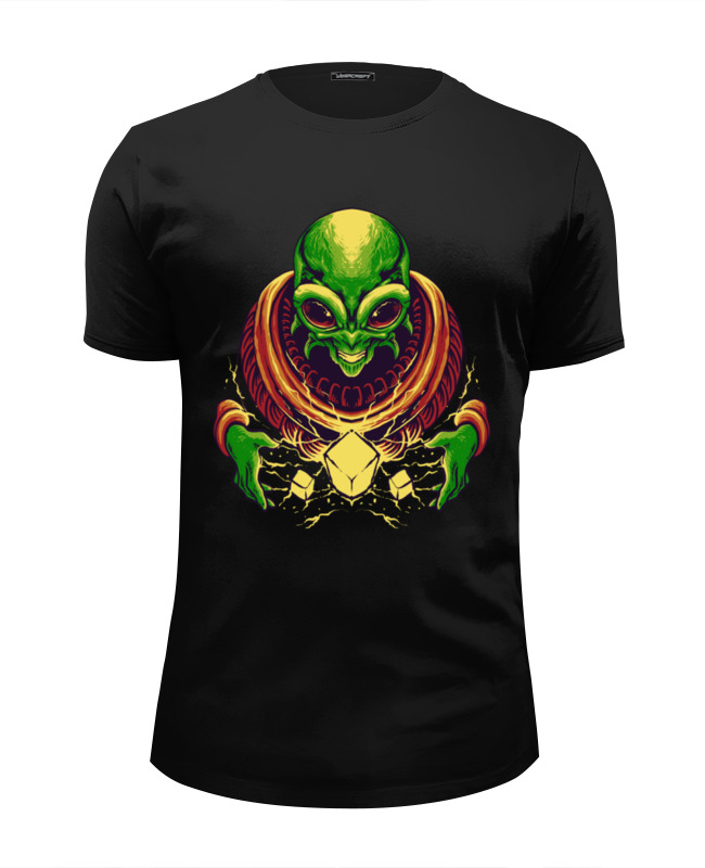 Printio Футболка Wearcraft Premium Slim Fit Aliens