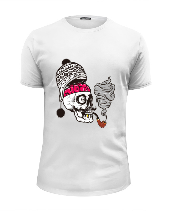 Printio Футболка Wearcraft Premium Slim Fit Череп