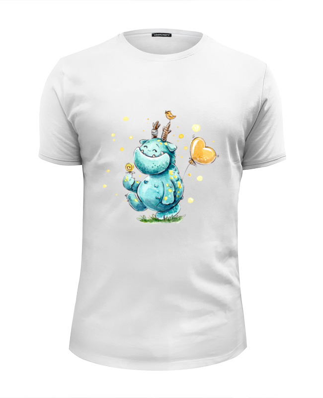 Printio Футболка Wearcraft Premium Slim Fit Монстр