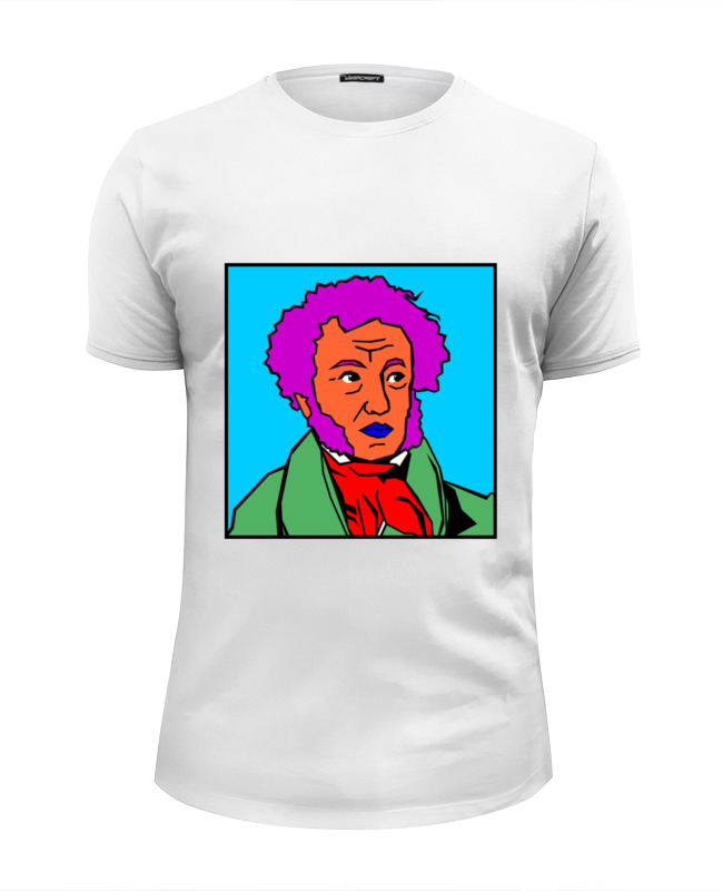 Printio Футболка Wearcraft Premium Slim Fit Пушкин