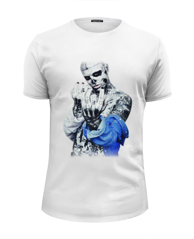 Printio Футболка Wearcraft Premium Slim Fit Zombie boy printio футболка wearcraft premium slim fit zombie boy