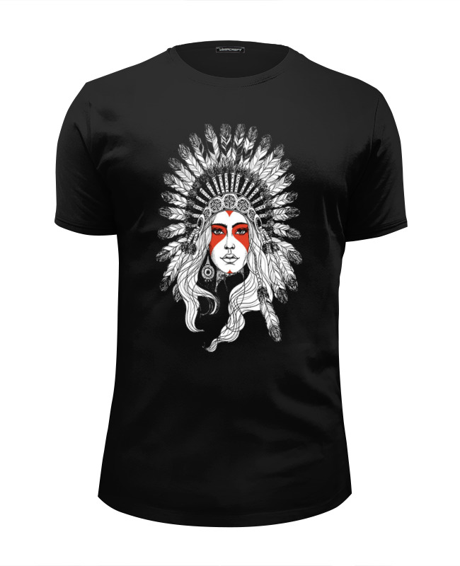 Printio Футболка Wearcraft Premium Slim Fit Покахонтас