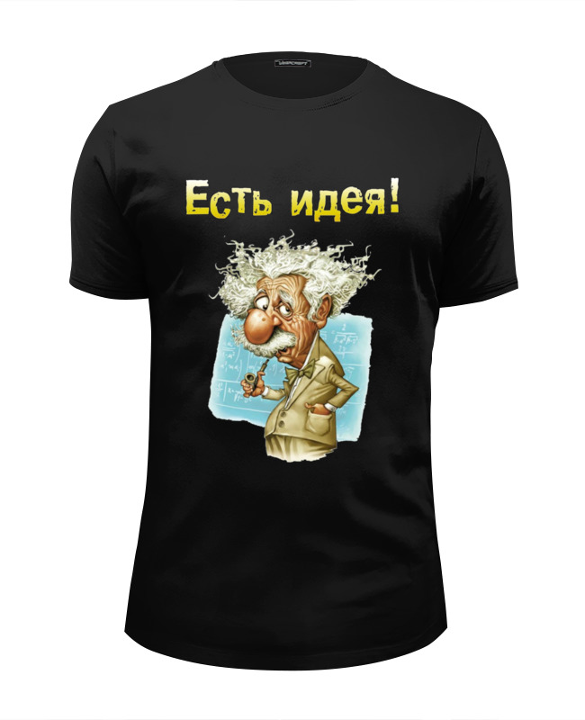Printio Футболка Wearcraft Premium Slim Fit Эйнштейн альберт printio футболка wearcraft premium slim fit альберт эйнштейн