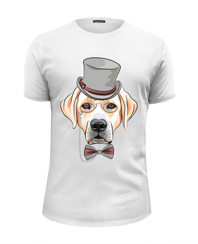 Printio Футболка Wearcraft Premium Slim Fit Собака в образе