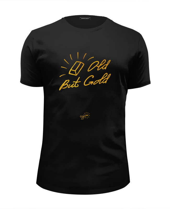 Printio Футболка Wearcraft Premium Slim Fit Old but gold - ego sun printio футболка классическая old but gold ego sun