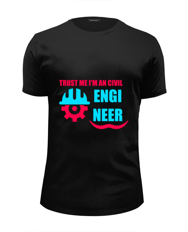 Printio Футболка Wearcraft Premium Slim Fit Доверься мне , я инженер printio футболка wearcraft premium доверься мне я инженер