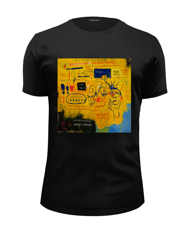 Printio Футболка Wearcraft Premium Slim Fit Basquiat printio футболка wearcraft premium slim fit basquiat