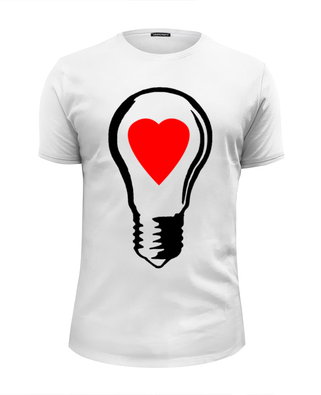 Printio Футболка Wearcraft Premium Slim Fit Big lamp! switch on your love! printio футболка wearcraft premium slim fit любовь love