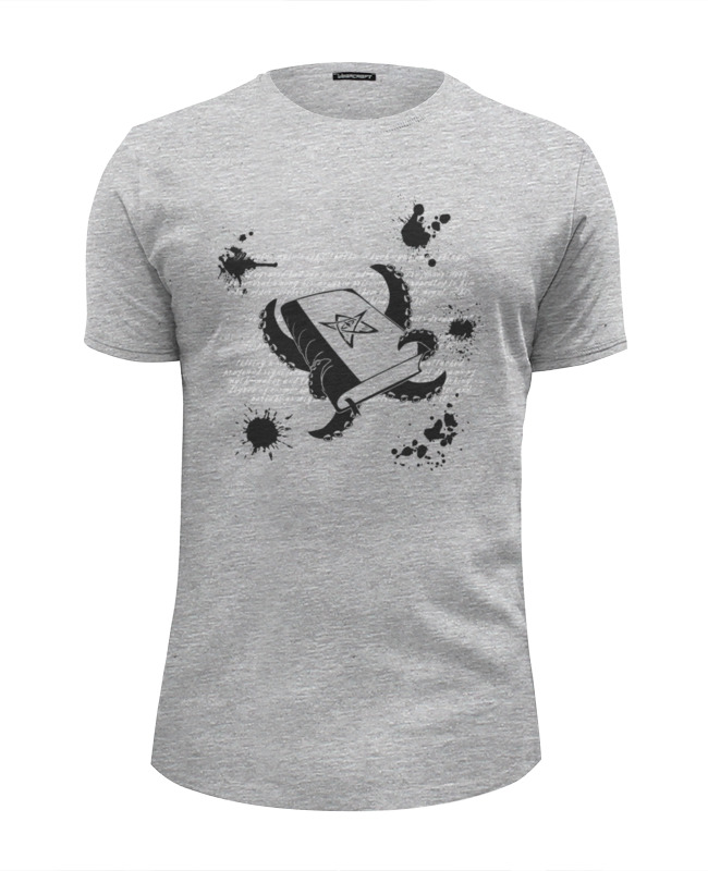 Printio Футболка Wearcraft Premium Slim Fit Некрономикон