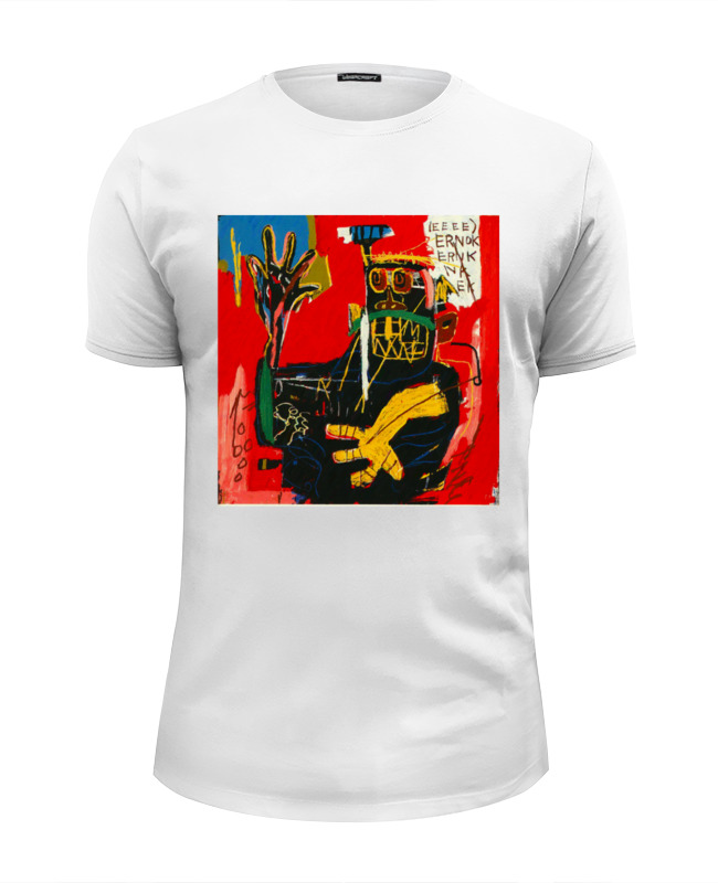 Printio Футболка Wearcraft Premium Slim Fit Basquiat printio футболка wearcraft premium slim fit warhol basquiat