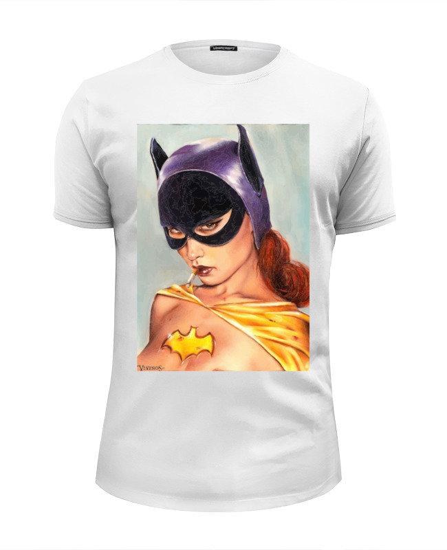 Printio Футболка Wearcraft Premium Slim Fit El batgirl